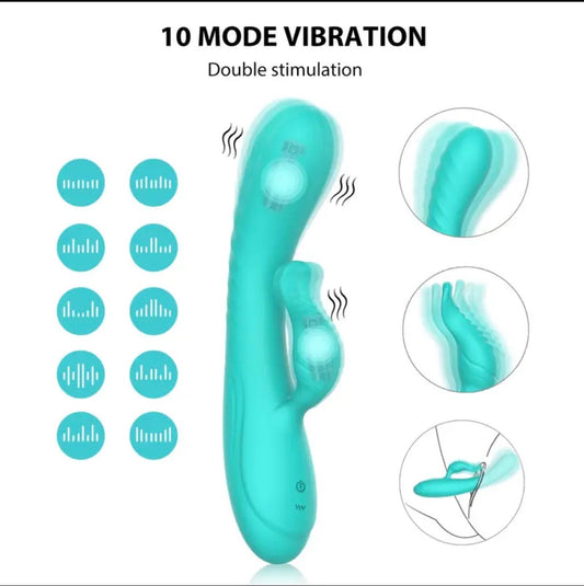 Java Black Vibrator | Dual Stimulation Toy in Kenya