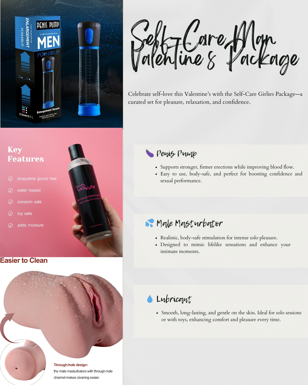 💪 Self-Care Man Package