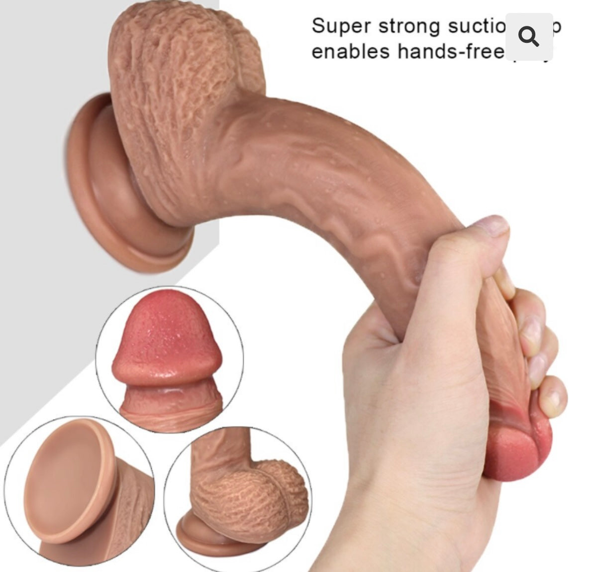 Realistic Dildo (Non - Vibrating)