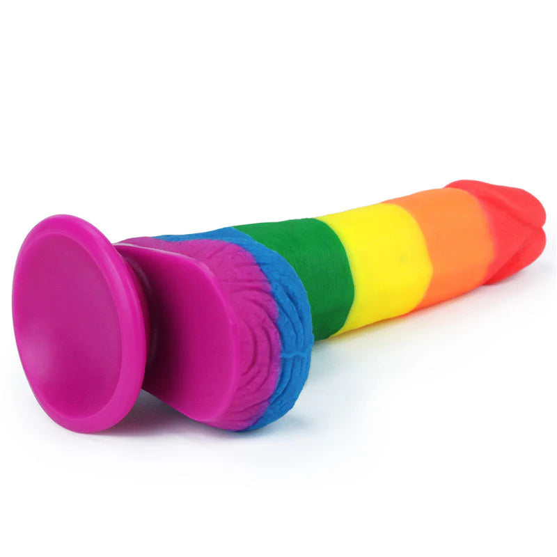 Rainbow Anal Dildo
