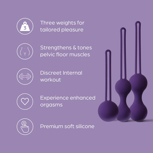 So Divine Sensual Kegel Balls Kenya – Pelvic Floor Training Set
