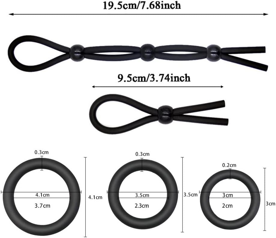 Midnight 'O' Cock Ring