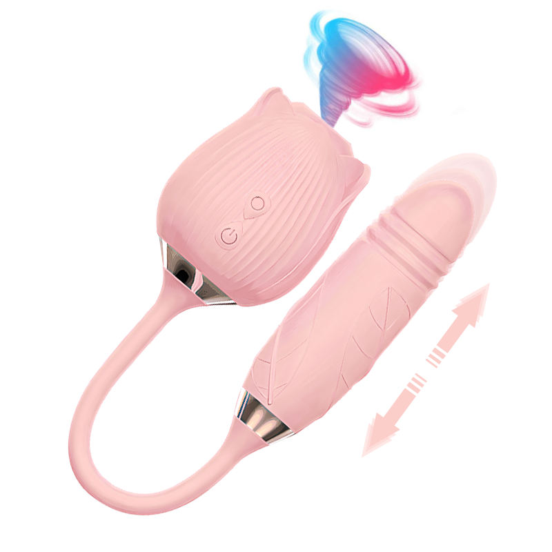 Rose Gspot- Sucking Vibrator