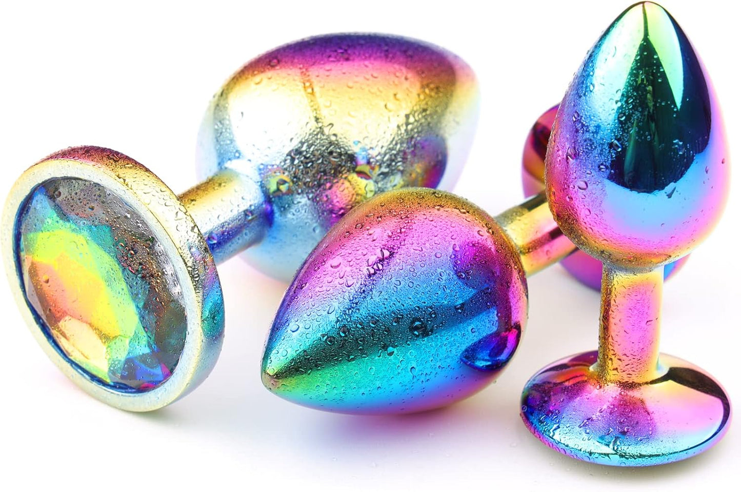 Rainbow Anal Plugs