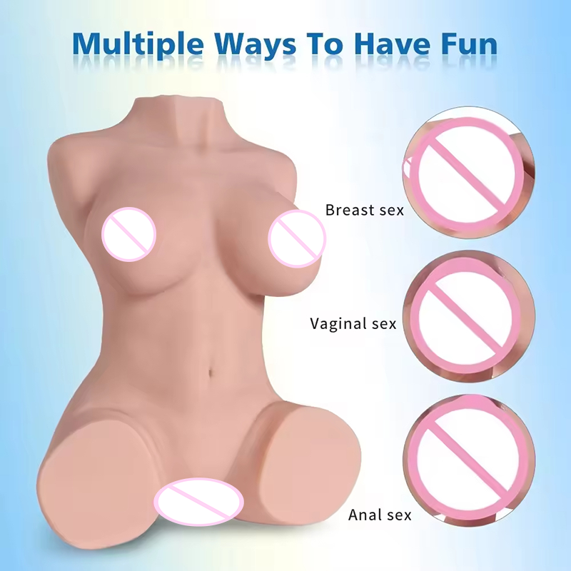 Midnight Thrills waterproof realistic sex doll designed for hands-free pleasure