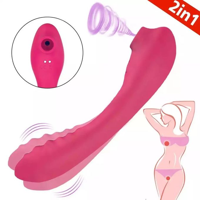 Heating Sucking Female Vibrator