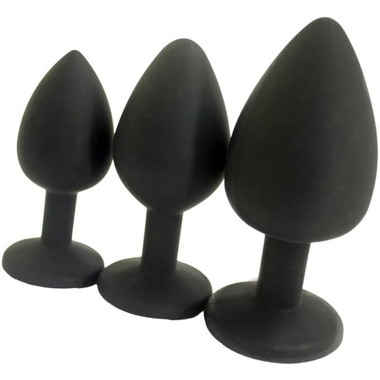 Silicone Anal Plug Set