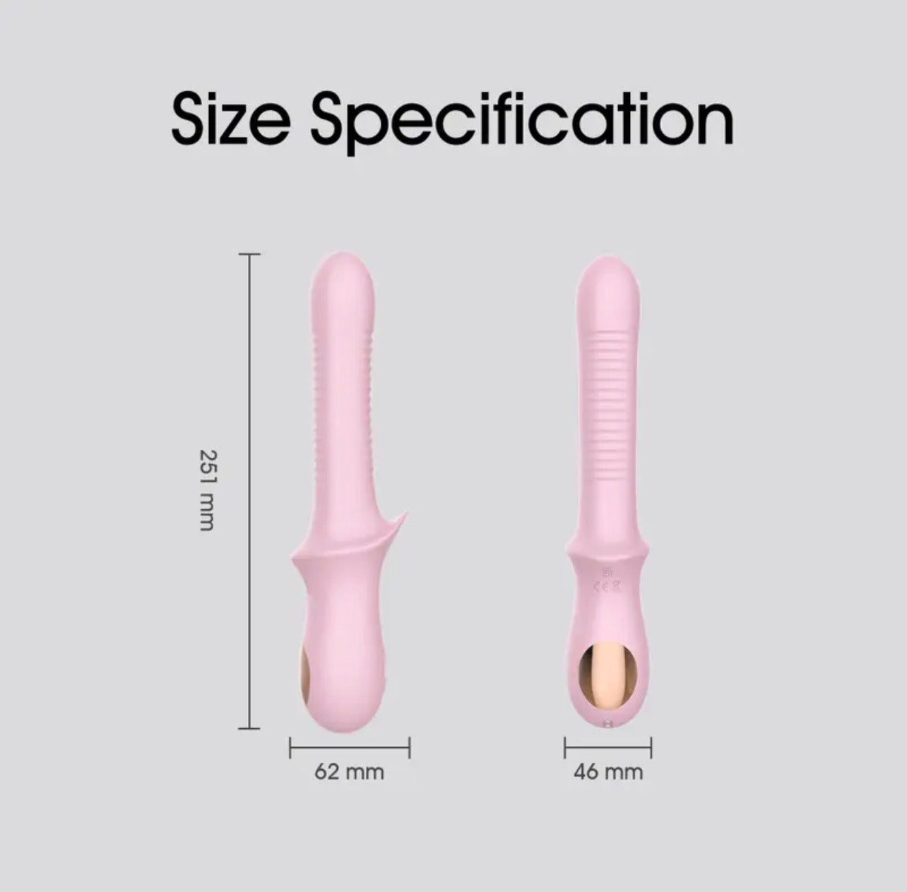 Wiggle G-Spot Vibrator | Motion Stimulation Toy in Kenya