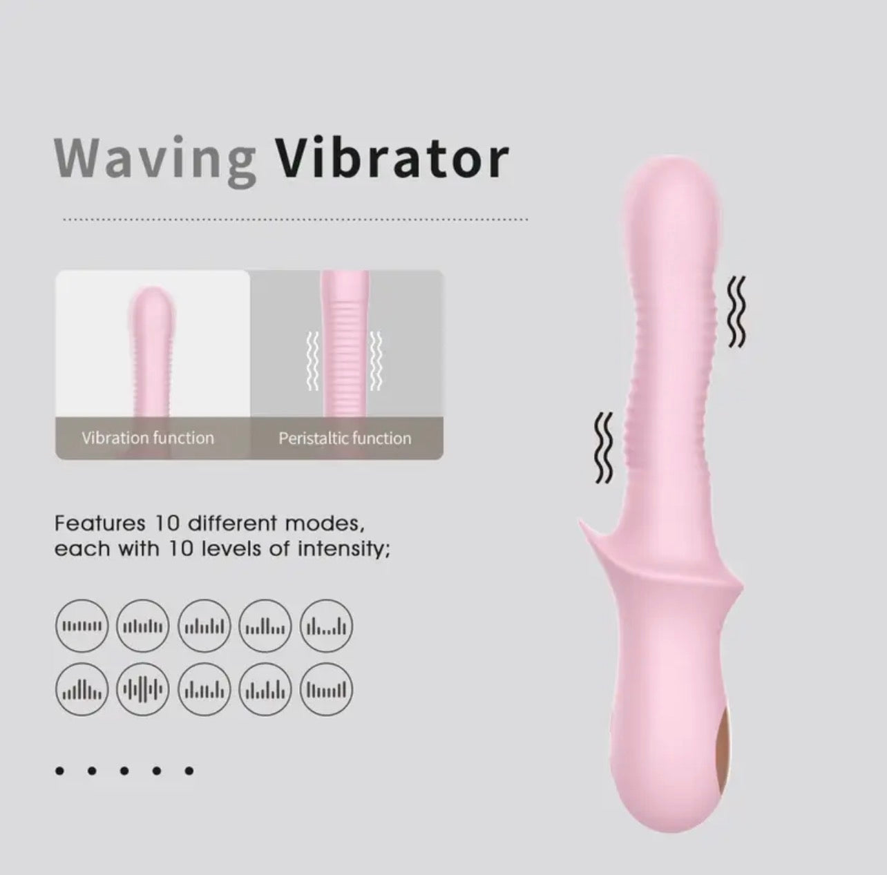 Wiggle G-Spot Vibrator | Motion Stimulation Toy in Kenya