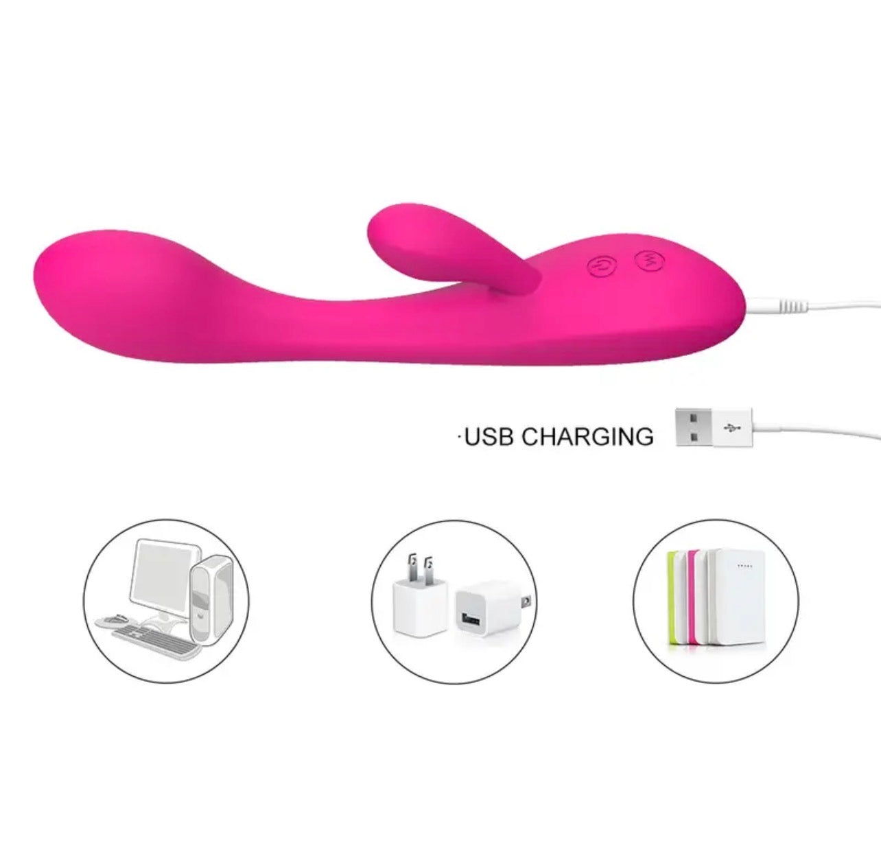 Boom 9-Mode Rabbit Vibrator by S-Hande | Dual Stimulation Toy in Kenya