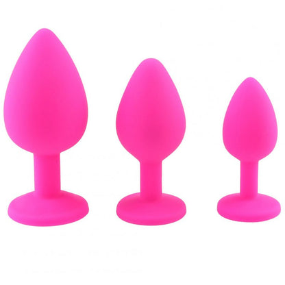 Silicone Anal Plug Set