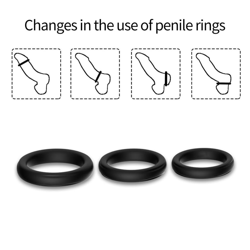 3 Piece Cock Ring.