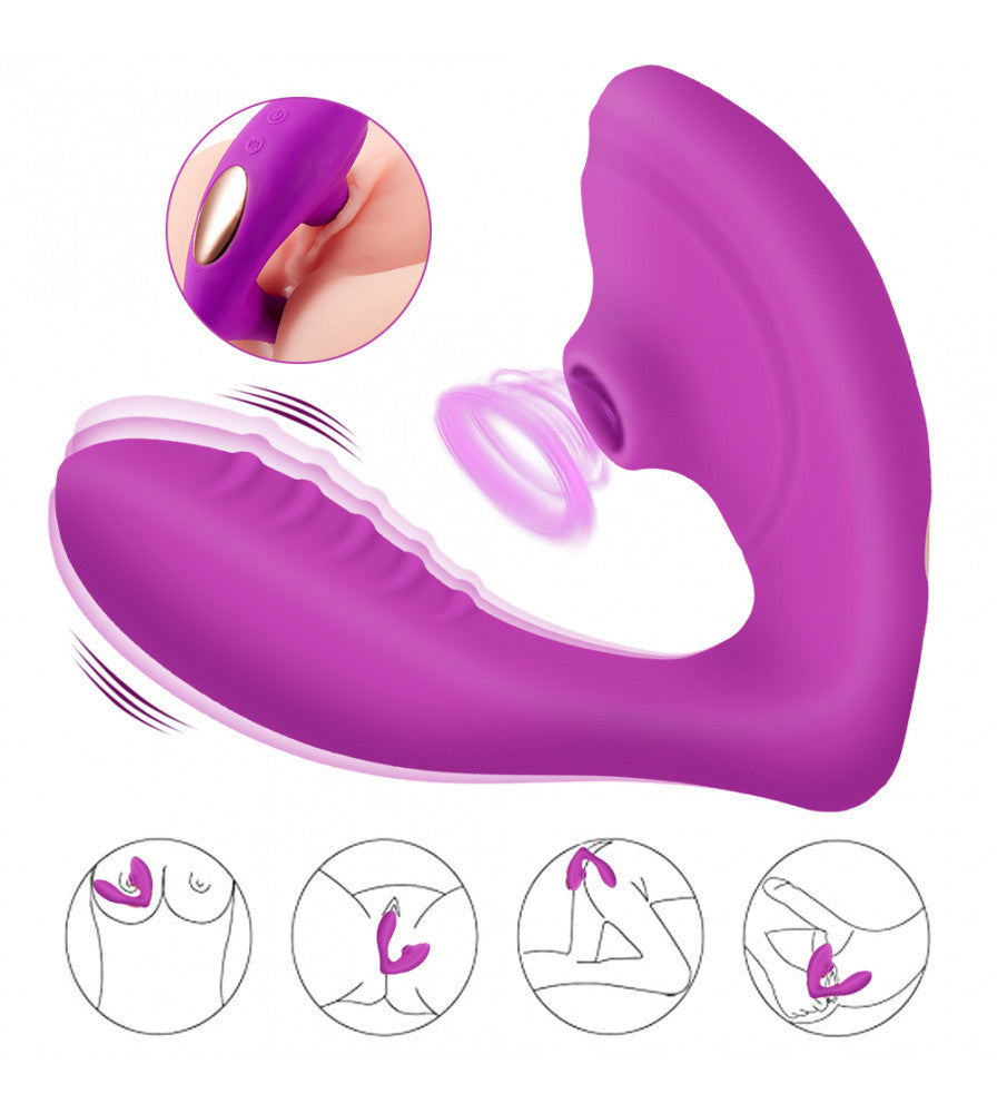 Mary - 2-in-1 Clitoral Suction and G - Spot Vibrator