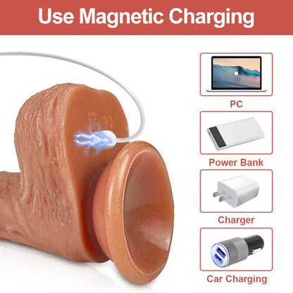 Midnight Thrills x Lovespouse Realistic Dildo – Ultra-Lifelike Smart Pleasure