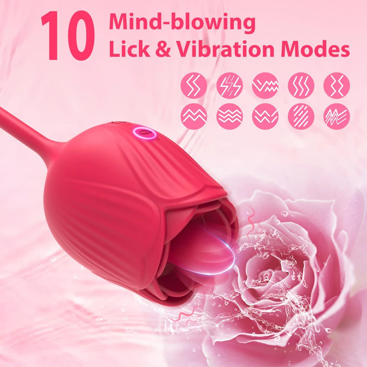 Rose Licker Vibrator.