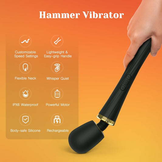 Tracys Dog Hammer Wand Vibrator