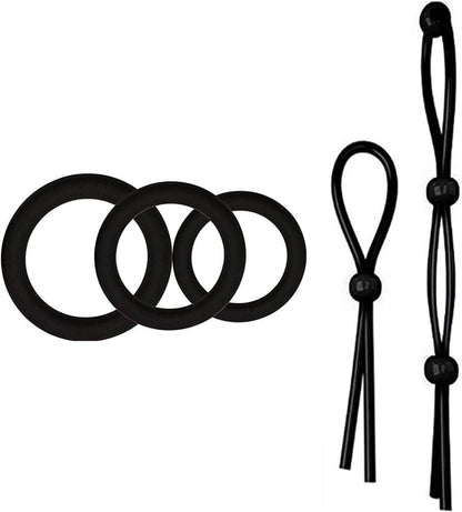 Midnight 'O' Cock Ring