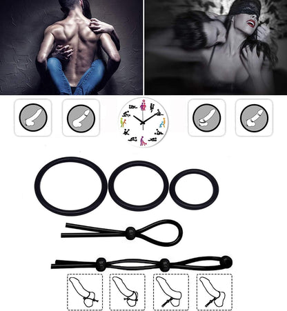 Midnight 'O' Cock Ring