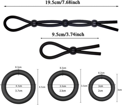 Midnight 'O' Cock Ring