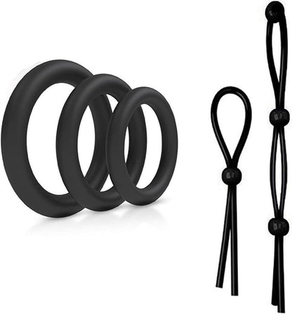 Midnight 'O' Cock Ring