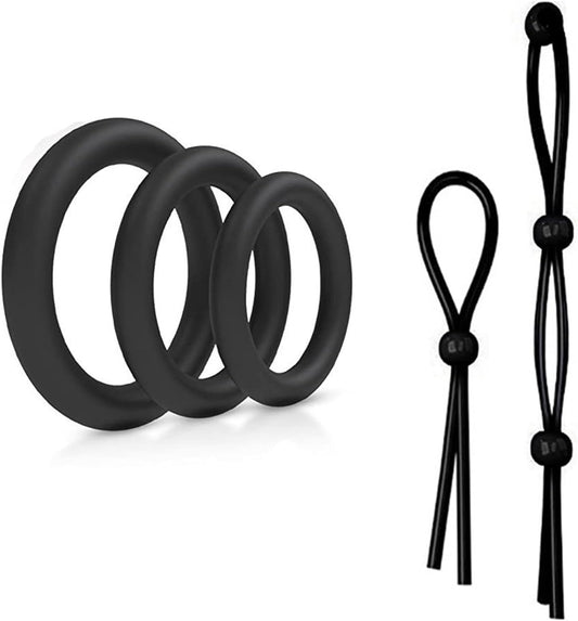 Midnight 'O' Cock Ring