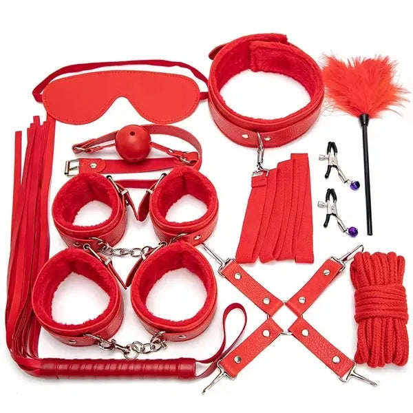 10 Piece Bondage Kit