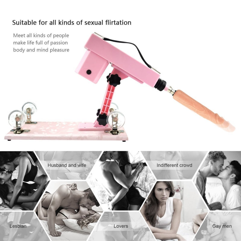 Pink Sex Machine Sex Toy