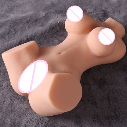 Midnight Thrills dual channel flexible male sex doll for intense stimulation