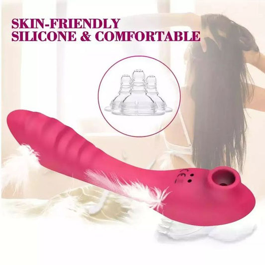 Heating Sucking Female Vibrator